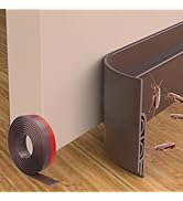 ESUFEIR Door Draft Stopper for Bottom of Door,Under Door Draft Blocker for Exterior & Interior Do...