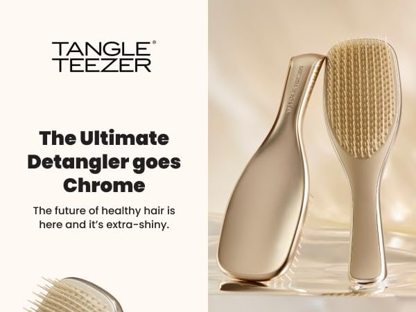 Tangle Teezer Chrome Ultimate Detangler Brush