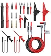 Multimeter Test Lead 24pcs, Proster Electrical Multitester Leads Automotive Multimeter Probe Alli...