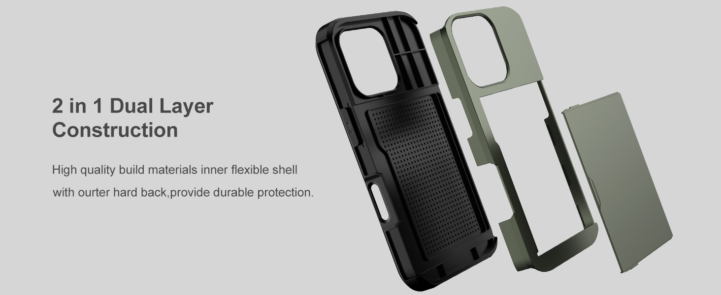 for iphone 16 pro max case dual layer