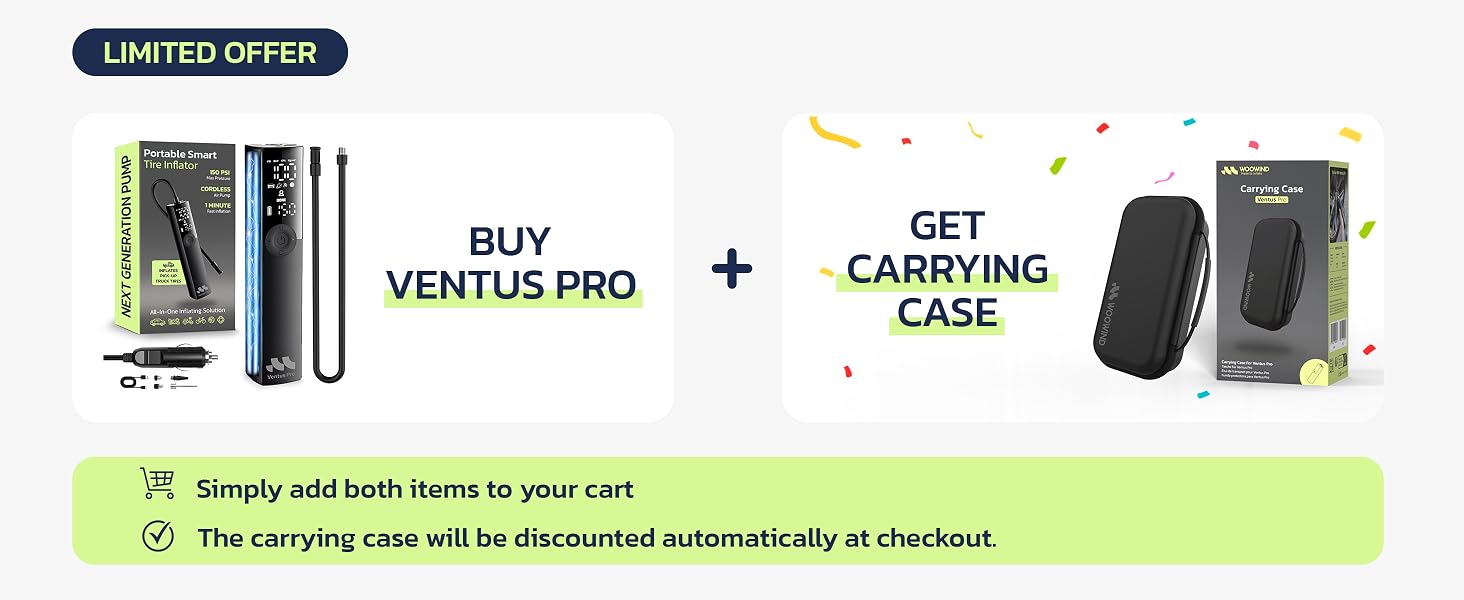 BUY Ventus Pro Get Carrying Case