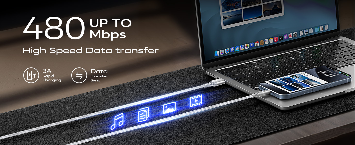 USB c cable fast charging