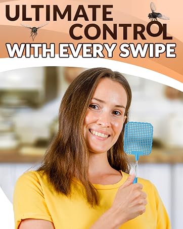 fly swatters heavy duty long handle flying classroom fly swatter for table indoor fruit fly killer