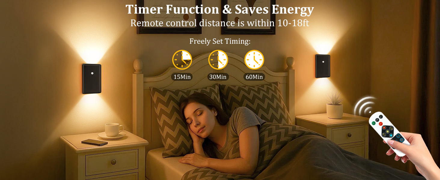 wireless wall light
