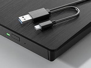 USB3.0 and Type-C cd/dvd reader