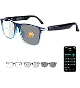 AI Smart Glasses, Bluetooth 6.0 Real-Time Translation Glasses for Men Women with 164 Languages & ...