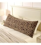 GALMAXS7 Cheetah Pillow Covers Leopard Throw Pillow Covers, 20x54 | Faux Fur Throw Pillow Covers ...
