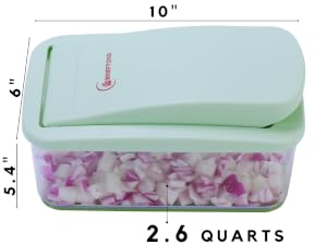 Double the container capacity to process more in one go