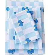 Twin Bed Sheets Set for Boys, 3-Piece Bed Sheet Set for Toddler, Soft Brushed Microfiber Bedding,...
