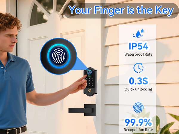 keyless entry door lock