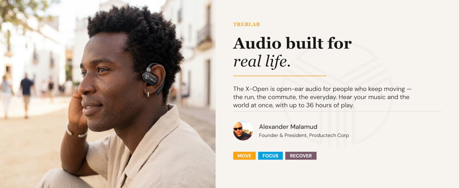 Audio built for real life.