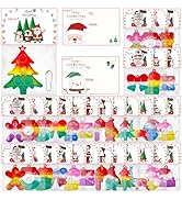 Christmas Party Favors, Fidget Toy Pack, Keychain Bubble Pop Toys, Party Favors, Goodie Bag Stuff...