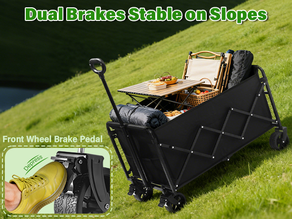 collapsible wagon cart