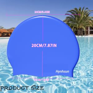 swim cap swimming women caps hair long waterproof girls men black hat braids silicone ear protection