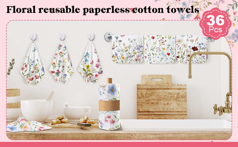 reusable napkins washable