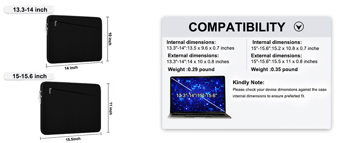 15.6 inch Laptop Sleeve