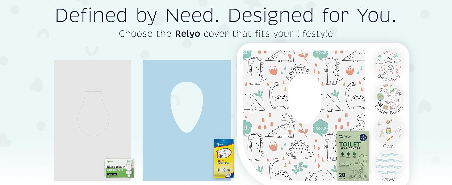 toddler toilet seat cover travel, bunny print liner, child-friendly toilet protector