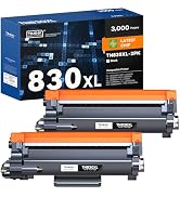 TN830XL Toner Cartridges Replacement for Brother TN830XL TN830 TN830 XL Toner Work for Brother HL...