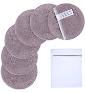 SUNLAND Reusable Makeup Remover Pads for Face,Eyes ,Lips Microfiber Face Cleansing Gloves Washabl...
