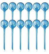MOONSOUND Large 12pcs Plant Watering Globes, Plastic Plant Garden Self Watering Devices, Plant Au...