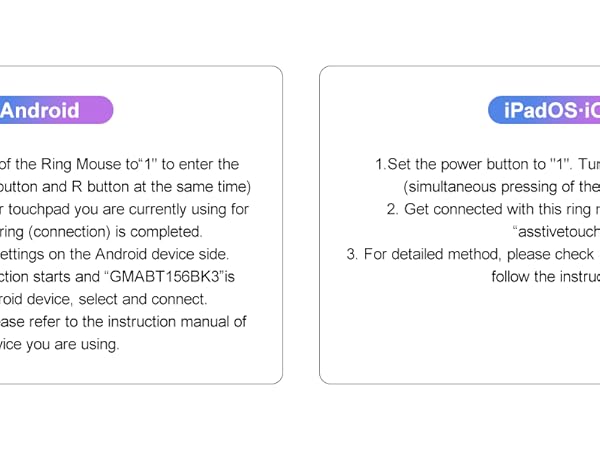 finger wireless mouse