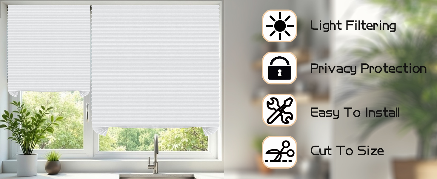 temporary blinds for windows