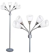 lamparas elegantes silver brightest overhead cute desk style natural metal lepower red over the spid