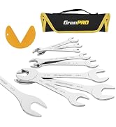 GRENPRO Super-Thin Metric Wrench Set, Open End Wrench Set, 9PCS 5.5, 7, 8, 9, 10, 11, 12, 13, 14,...