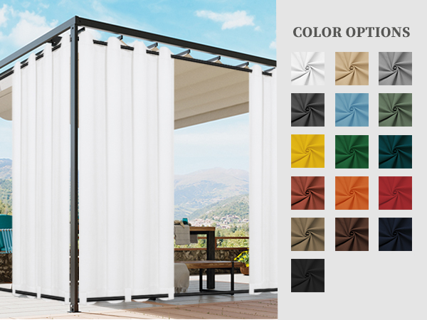 outdoor curtains