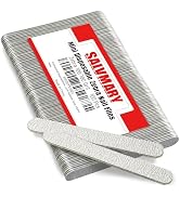 Professional Disposable Zebra Nail Files 100/180 Grit 5" Double Sided Emery Board Manicure Pedicu...