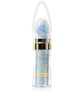 Go Ho Blue Highlighter,Shimmer Face and Body Highlighter Powder with Sponge Head,Highlight Face B...