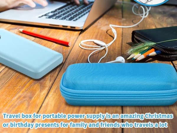 LOVELEDI charger power bank Travel Case
