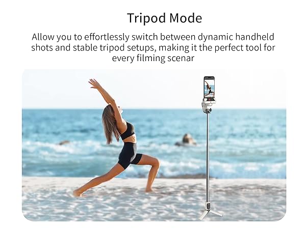 gimbal stabilizer for iphone gimbal tripod for cell phone selfie stick tripod