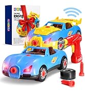 Take Apart Racing Car Toys - Build Your Own Car with 30 Piece Constructions Set - Comes with Engi...