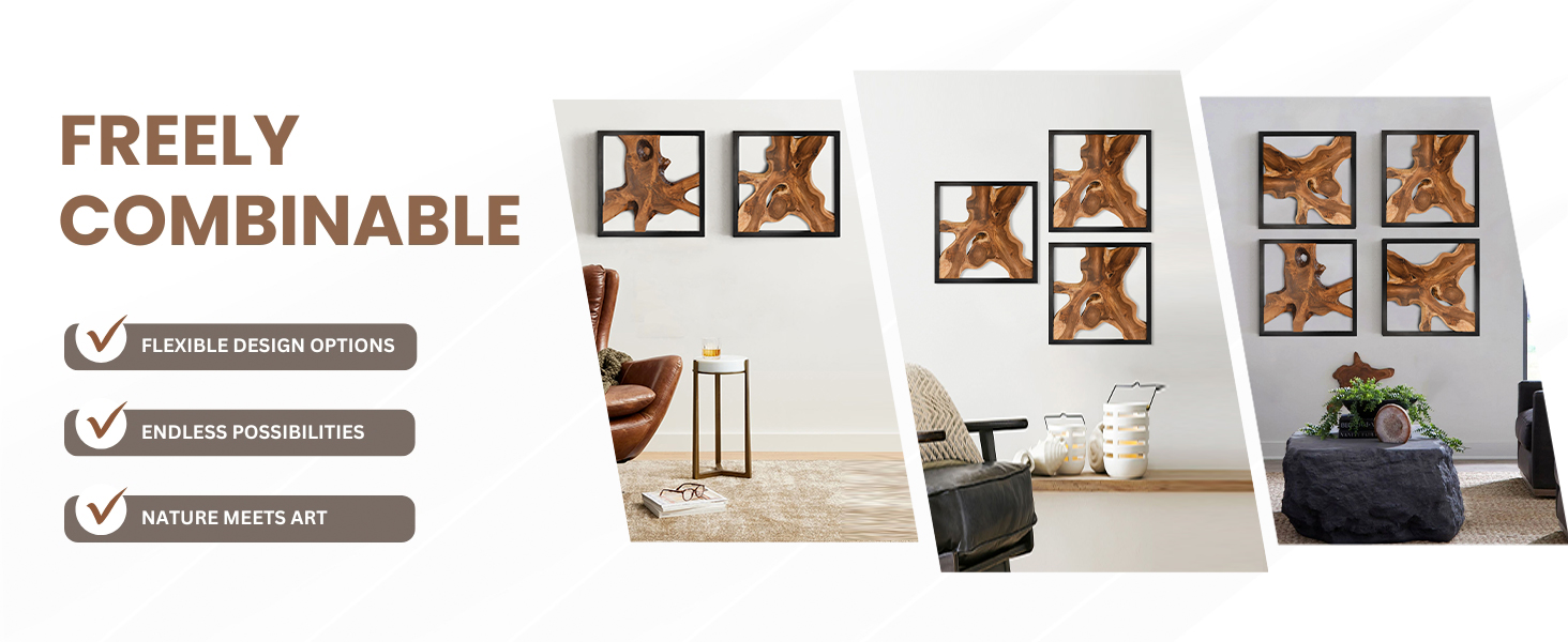 Teak Wall Decor