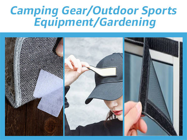 adhesive velcro hook and loop heavy duty strap tape
