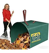 53 Gallon leaf bags reusable yard waste bags leaf collector bag,It can be used to collect fallen ...