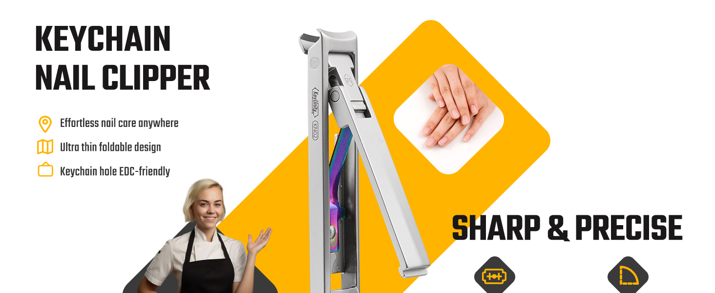 keychain nail clipper