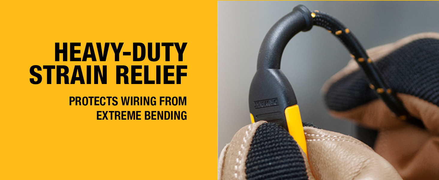 heavy-duty strain relief