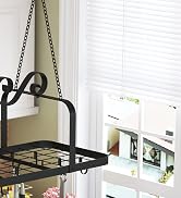 Square Metal Pan Rack Hanging