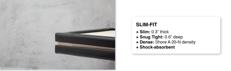 Roving Cove SlimFit Edge Corner Protector for Baby Proofing Furniture
