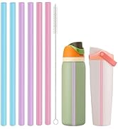 Straws Replacement Compatible with Owala Freepsip 24oz,32oz Water Bottle,Replacement Parts For Ow...