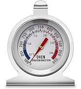 KT THERMO Dial Oven Thermometer With Instant Read,2-Inch Stainless Steel Grill Thermometer …