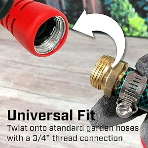 hose nozzle, gardening, irrigation, watering, lawn care, cleaning, chapin hose nozzle, garden nozzle