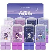 SCENTORINI Wax Melts, Wax Cubes Strong Scent, Long Lasting Lavender Scented for Sleep, Wax Melts ...