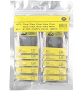 500 Pieces/Bag Watch Back Cover Seal Gaskets, Rubber O-Rings for Watch Back, Watch Repair Tool Re...
