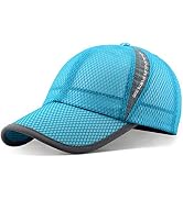 ELLEWIN Unisex Breathable Quick Dry Mesh Baseball Cap Running hat