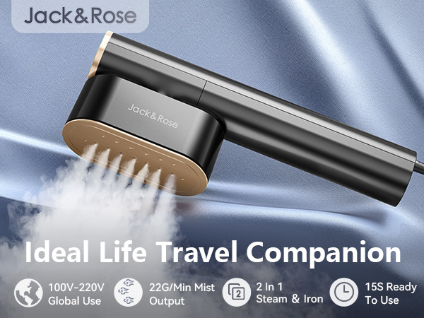 dual voltage travel steamer