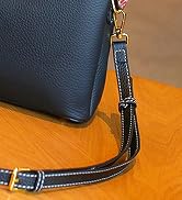 imeetu Crossbody Bags for Women Genuine Leather Shoulder Bag with Zipper Medium Size