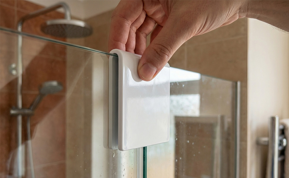 no drill sliding door lock